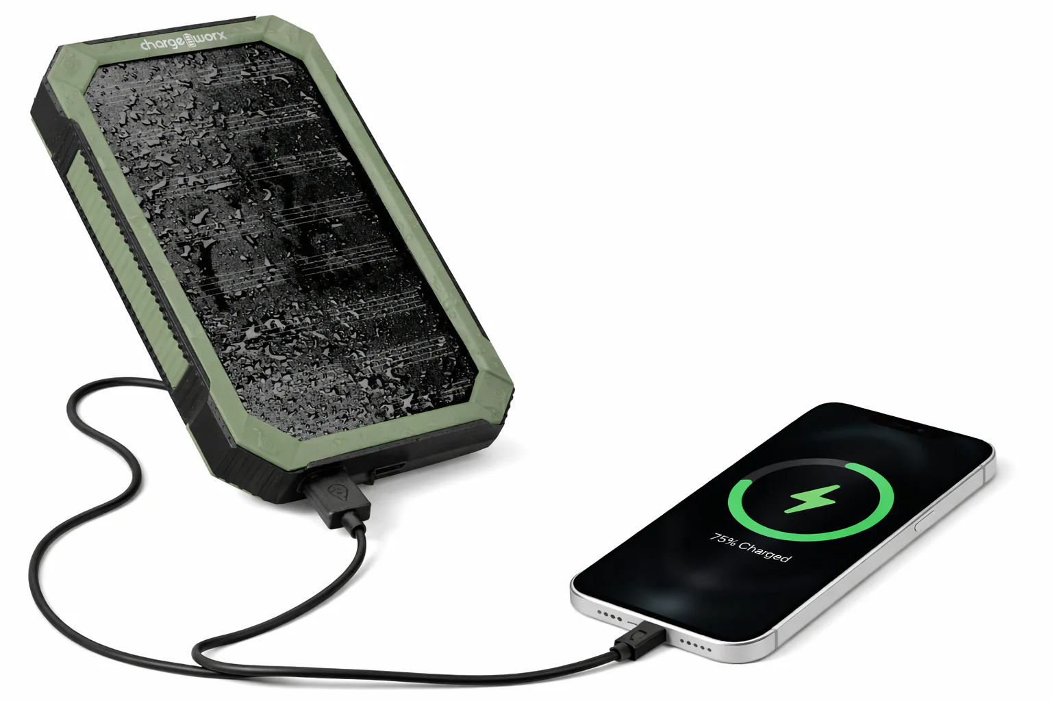 SOLAR POWERED POWER BANK