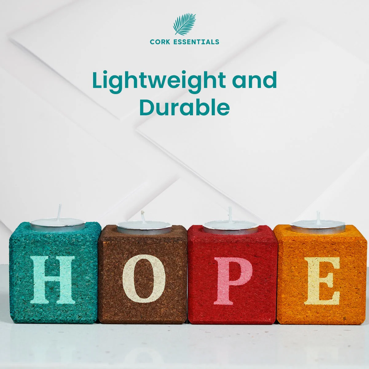 4 T Light Holders HOPE - Image 4