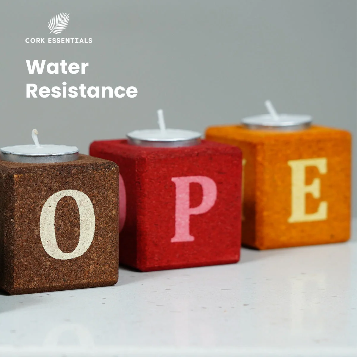 4 T Light Holders HOPE - Image 5