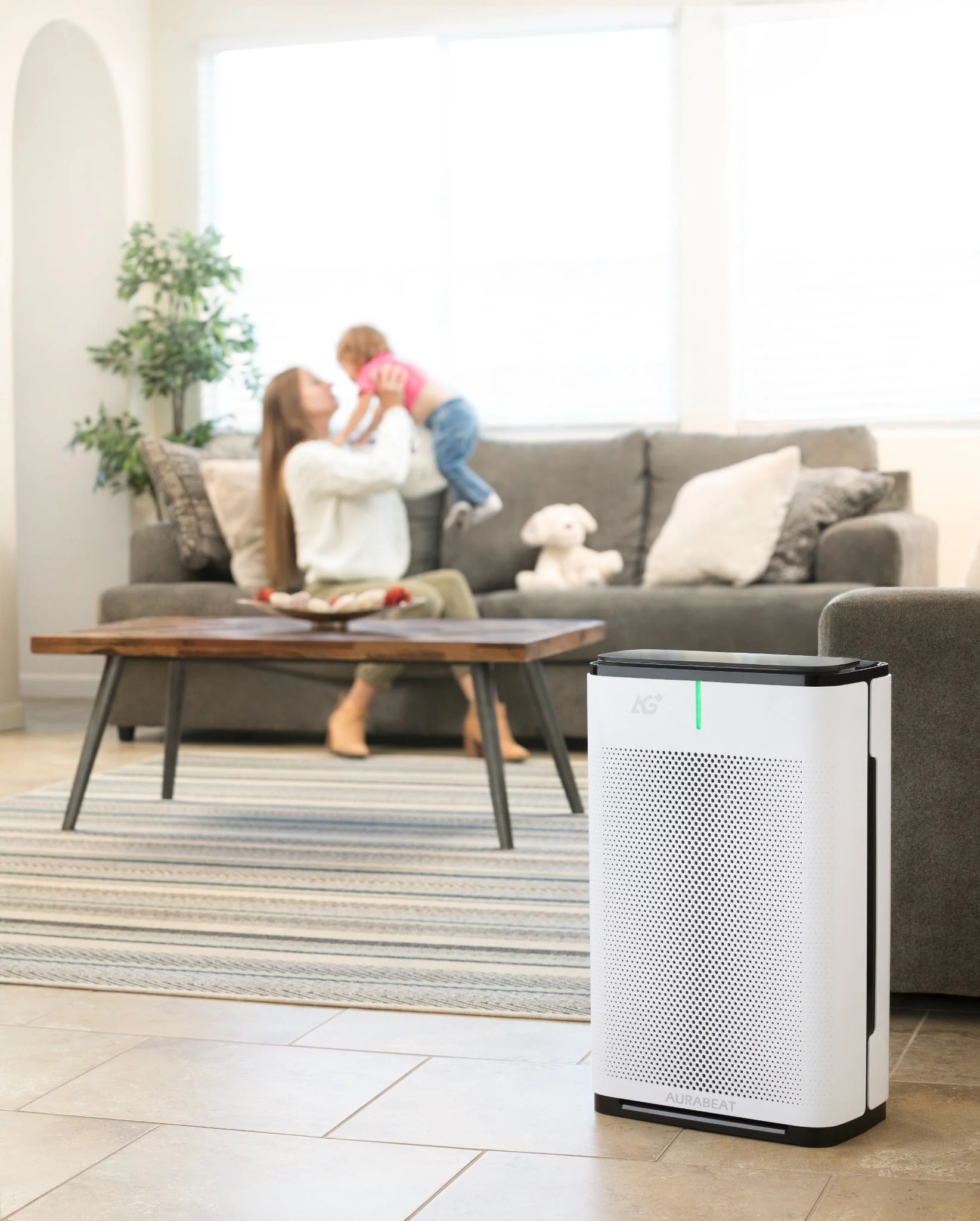 Brondell Pro Sanitizing Air Purifier by Aurabeat - White - Image 17