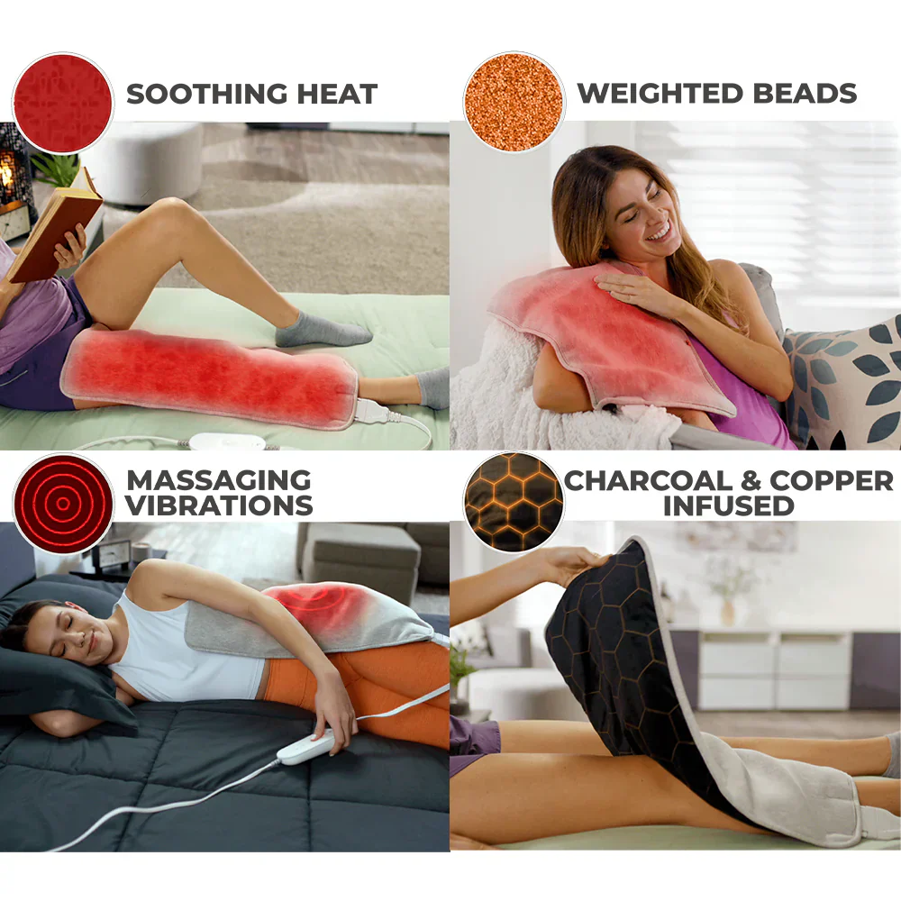 Calming Heat Pad - Copper & Charcoal - Image 2