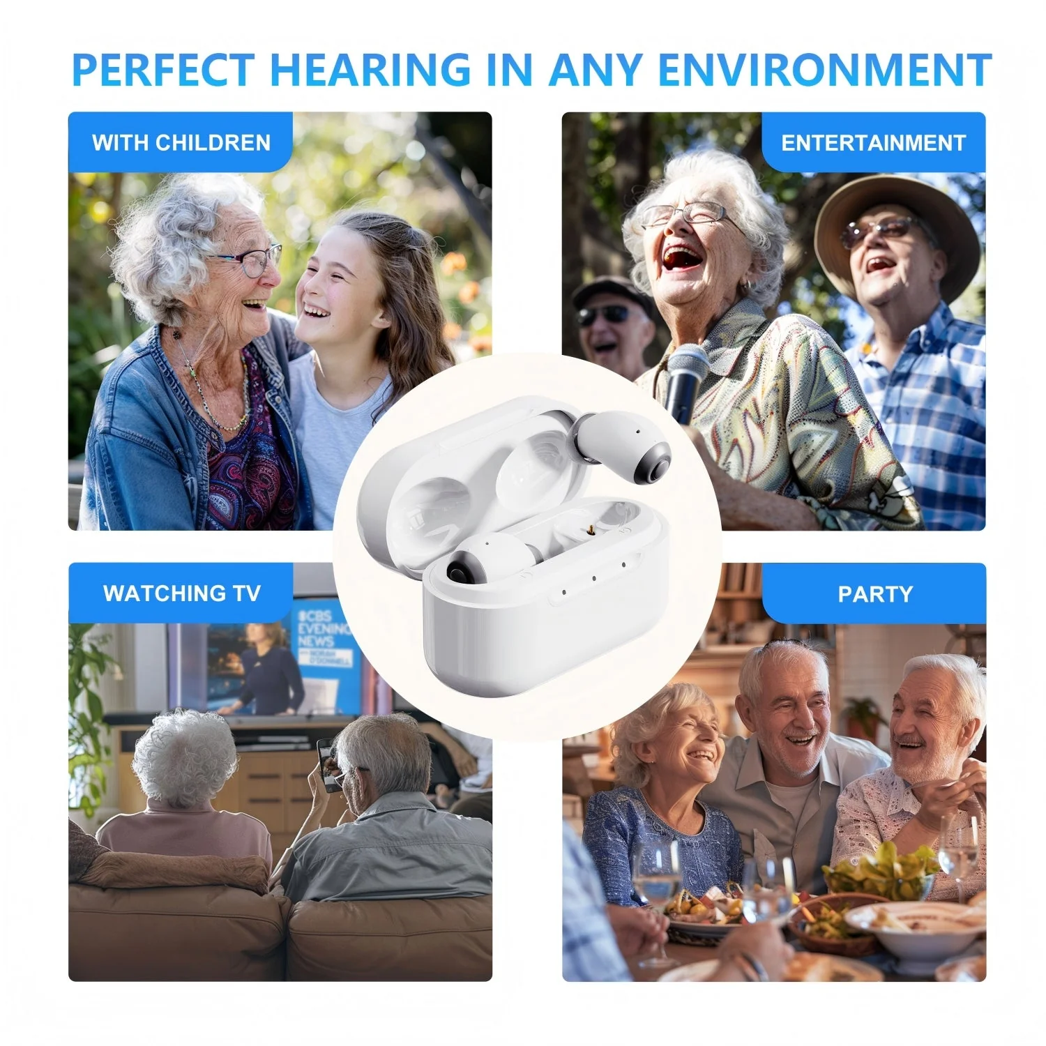Ceretone-Style OTC Hearing Aids ITE (In The Ear) - Image 9