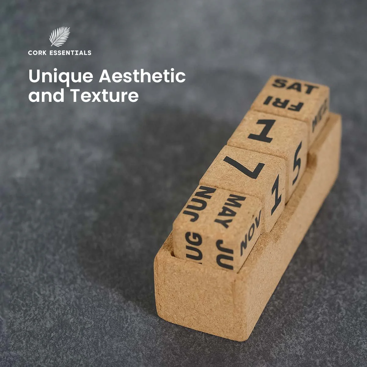 Cork Desk Calendar Small - Image 6
