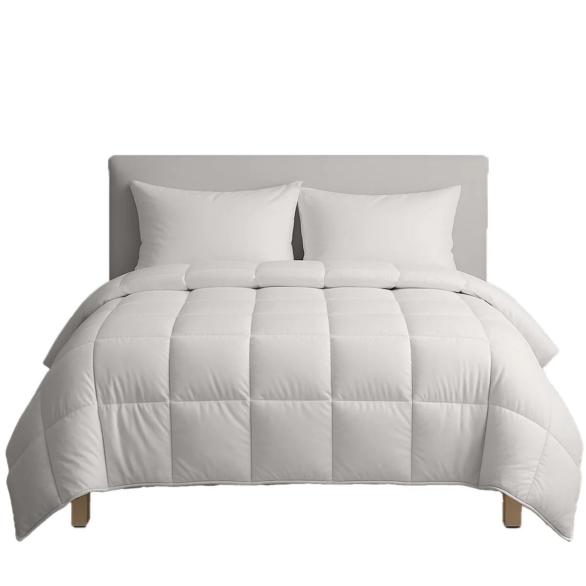 Down Alt Comforter Solids - White - Image 4