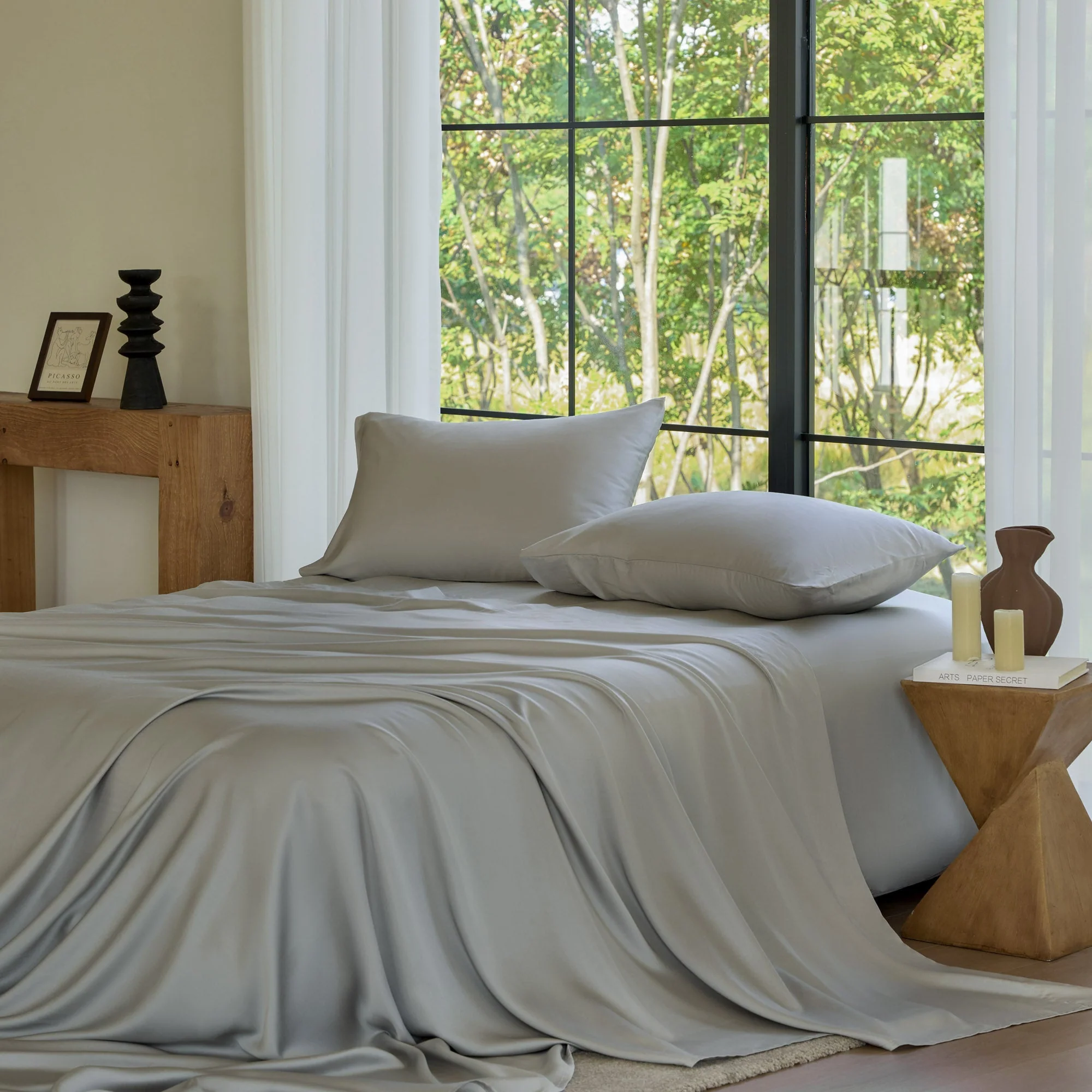 AiryWeight Eucalyptus Sheet Set - Dove