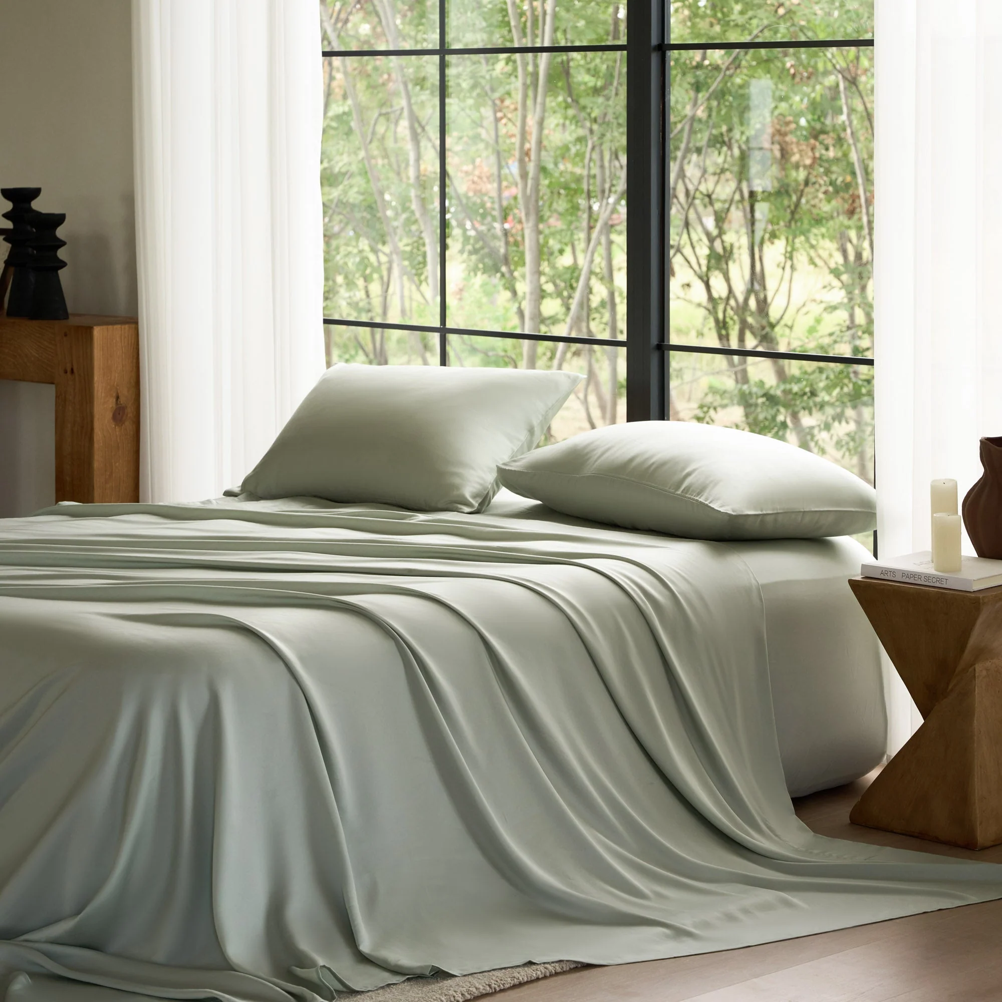 AiryWeight Eucalyptus Sheet Set - Sage