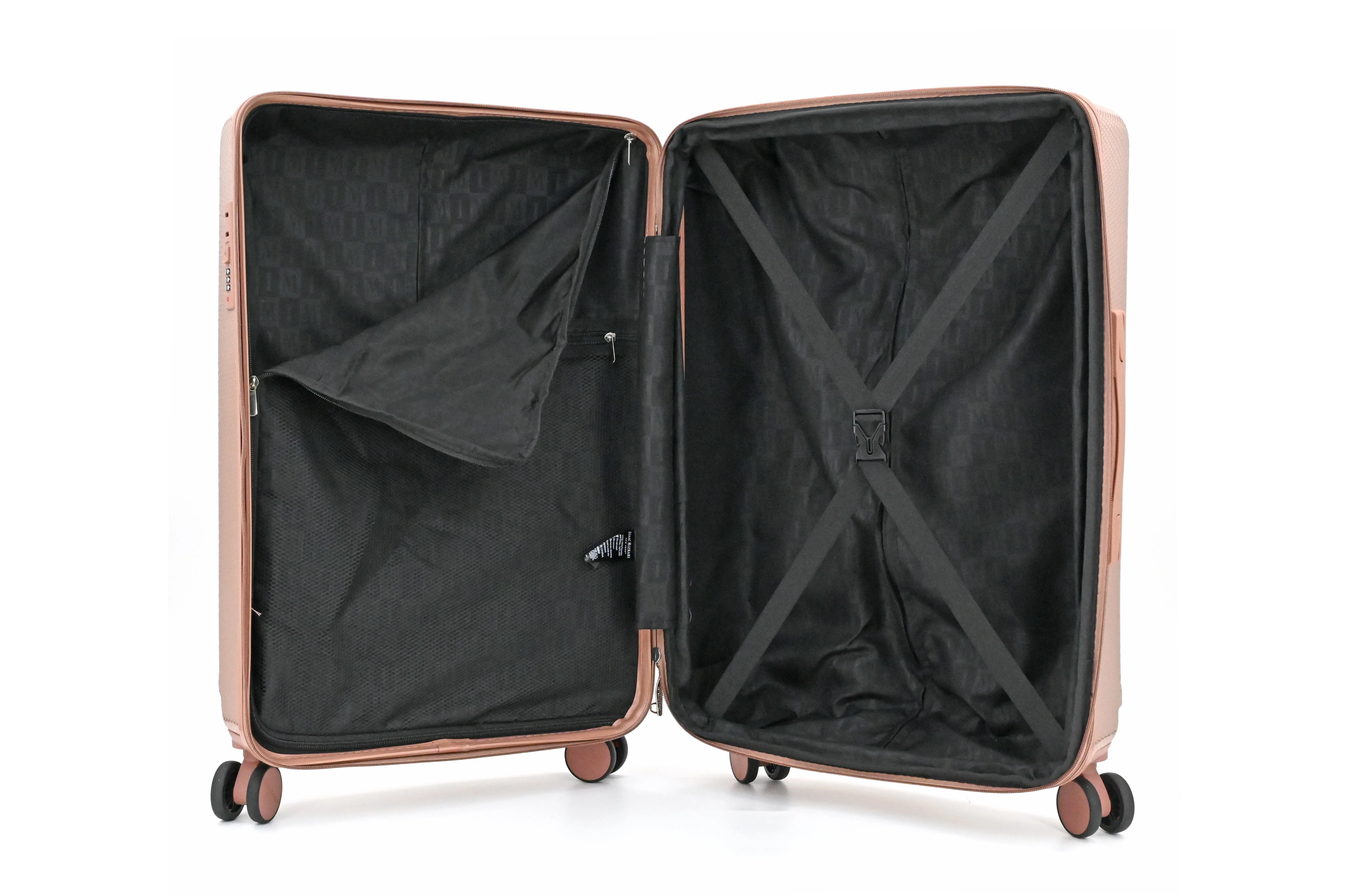ISAAC MIZRAHI AERO 3-Piece Luggage Set β Lightweight Expandable ABS Hard Shell Suitcases with Spinner Wheels (28β/24β/20β) β Designer Travel Set - Image 43