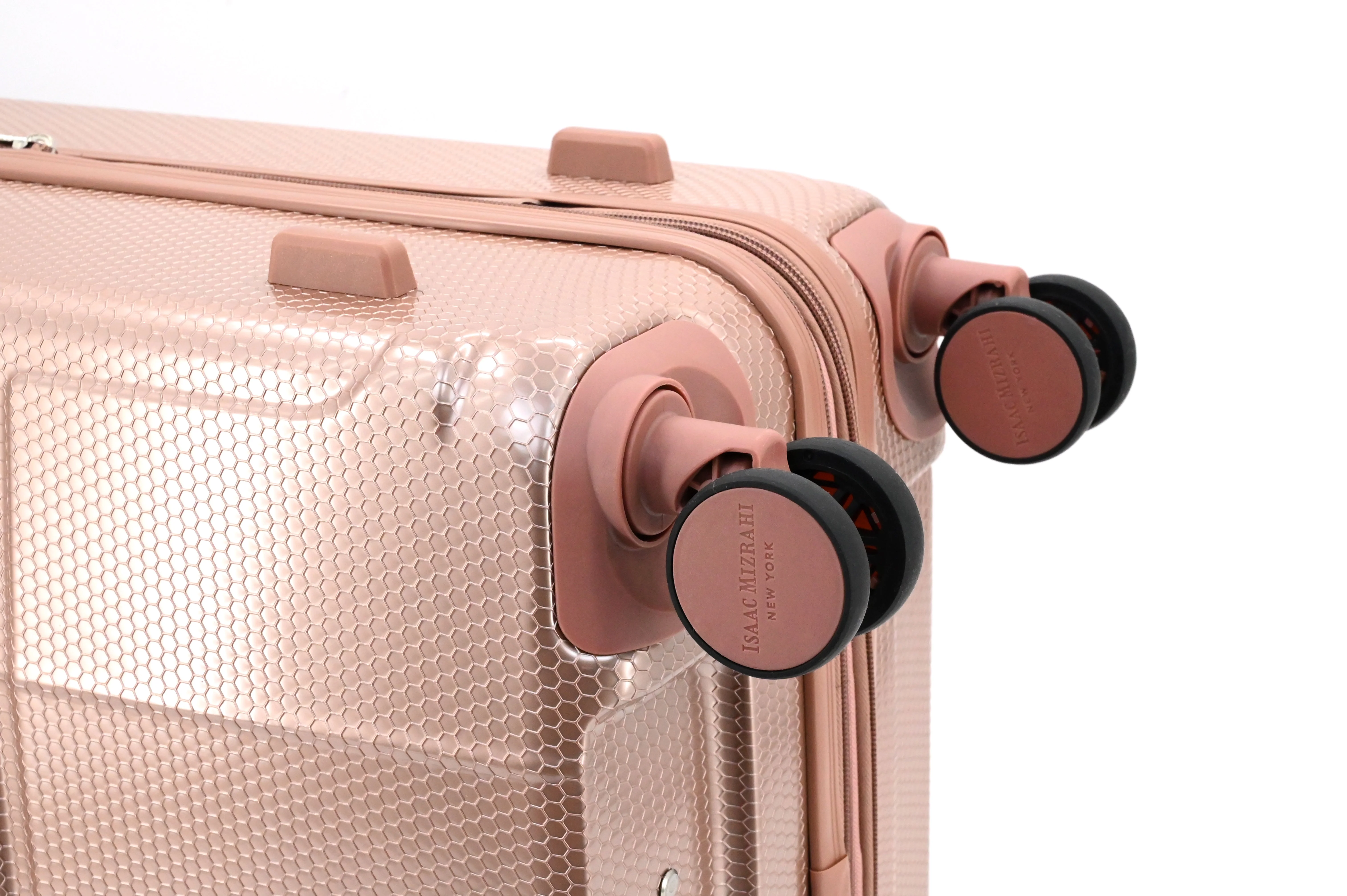 ISAAC MIZRAHI AERO 3-Piece Luggage Set β Lightweight Expandable ABS Hard Shell Suitcases with Spinner Wheels (28β/24β/20β) β Designer Travel Set - Image 47