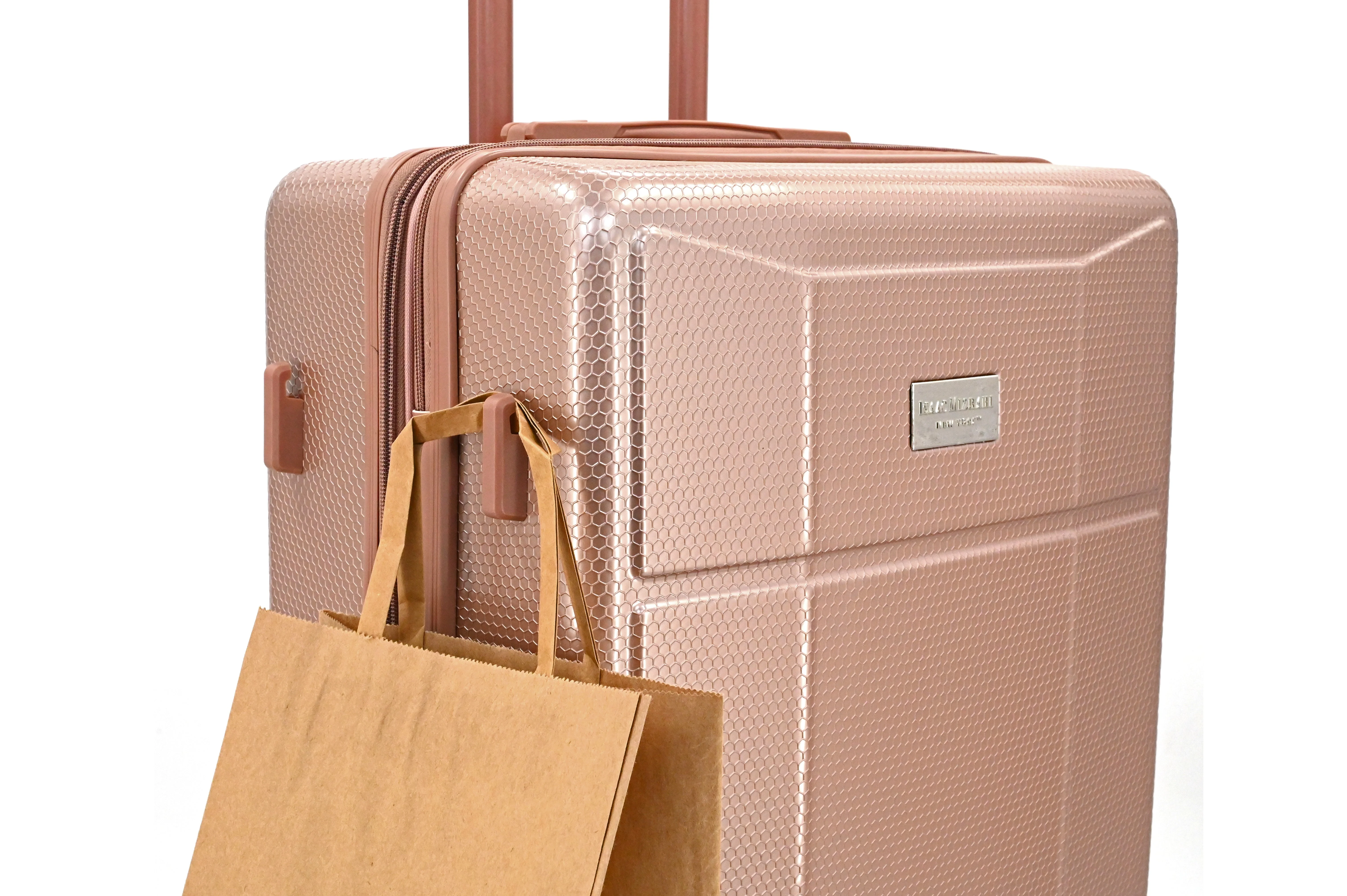 ISAAC MIZRAHI AERO 3-Piece Luggage Set β Lightweight Expandable ABS Hard Shell Suitcases with Spinner Wheels (28β/24β/20β) β Designer Travel Set - Image 51