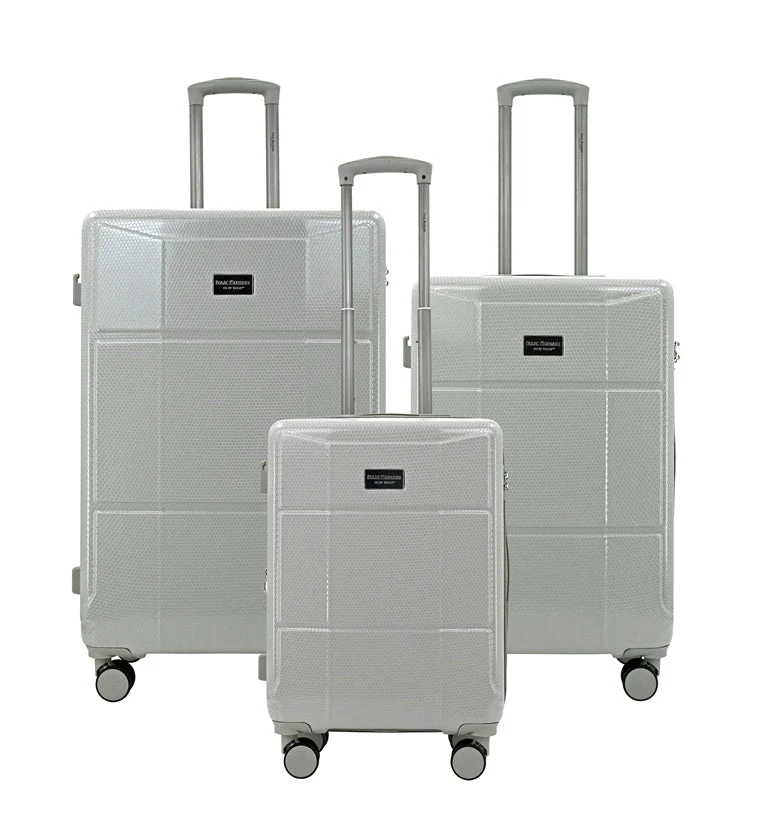 ISAAC MIZRAHI AERO 3-Piece Luggage Set β Lightweight Expandable ABS Hard Shell Suitcases with Spinner Wheels (28β/24β/20β) β Designer Travel Set - Image 55
