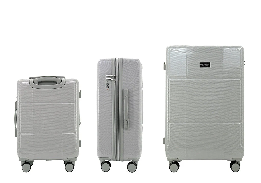 ISAAC MIZRAHI AERO 3-Piece Luggage Set β Lightweight Expandable ABS Hard Shell Suitcases with Spinner Wheels (28β/24β/20β) β Designer Travel Set - Image 59