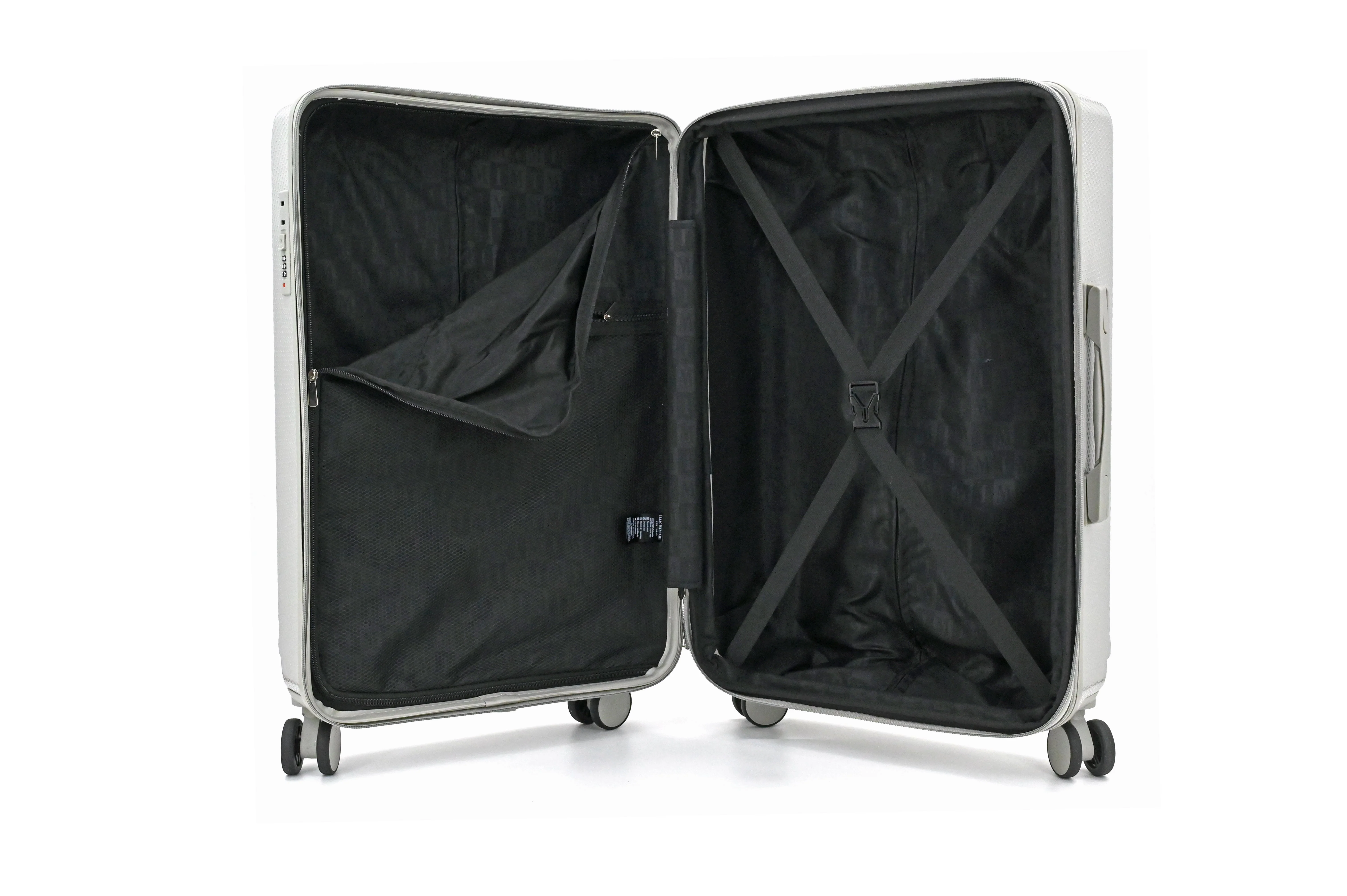 ISAAC MIZRAHI AERO 3-Piece Luggage Set β Lightweight Expandable ABS Hard Shell Suitcases with Spinner Wheels (28β/24β/20β) β Designer Travel Set - Image 75