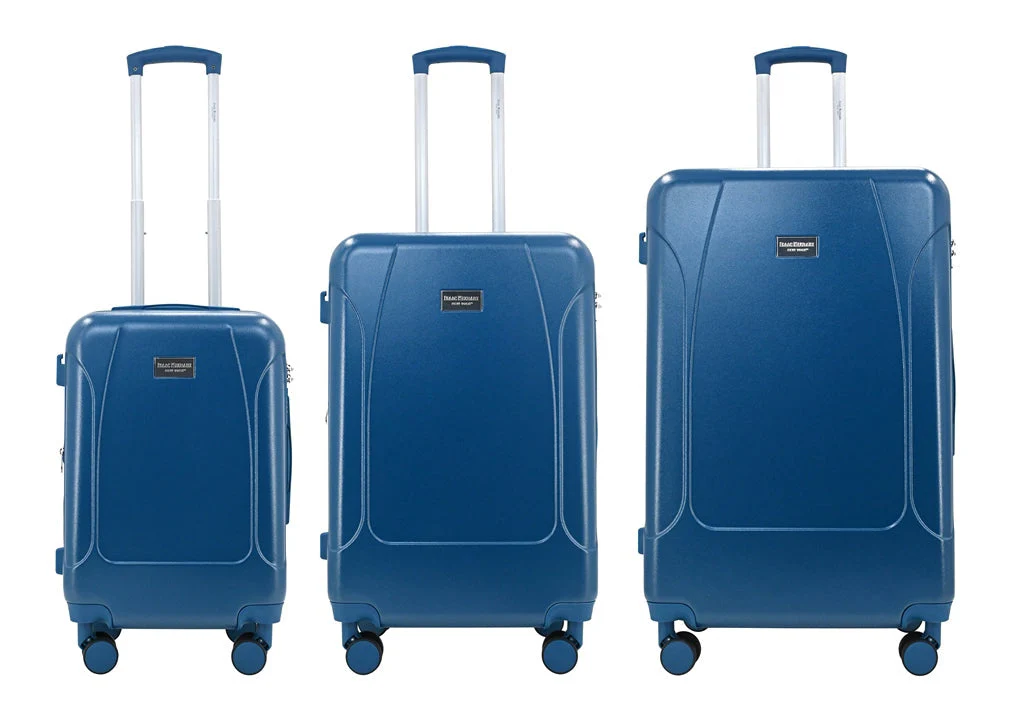 ISAAC MIZRAHI LUNA 3-Piece Luggage Set – Lightweight Expandable ABS Hard Shell Suitcases with Spinner Wheels (28”/24”/20”) – Designer Travel Set - Image 3