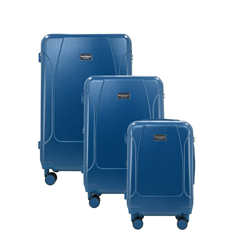ISAAC MIZRAHI LUNA 3-Piece Luggage Set – Lightweight Expandable ABS Hard Shell Suitcases with Spinner Wheels (28”/24”/20”) – Designer Travel Set - Image 5