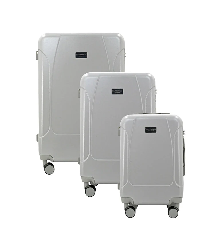 ISAAC MIZRAHI LUNA 3-Piece Luggage Set – Lightweight Expandable ABS Hard Shell Suitcases with Spinner Wheels (28”/24”/20”) – Designer Travel Set - Image 59
