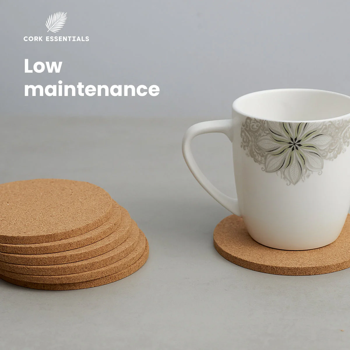 Premium Round Coaster Set of 6 - Image 2