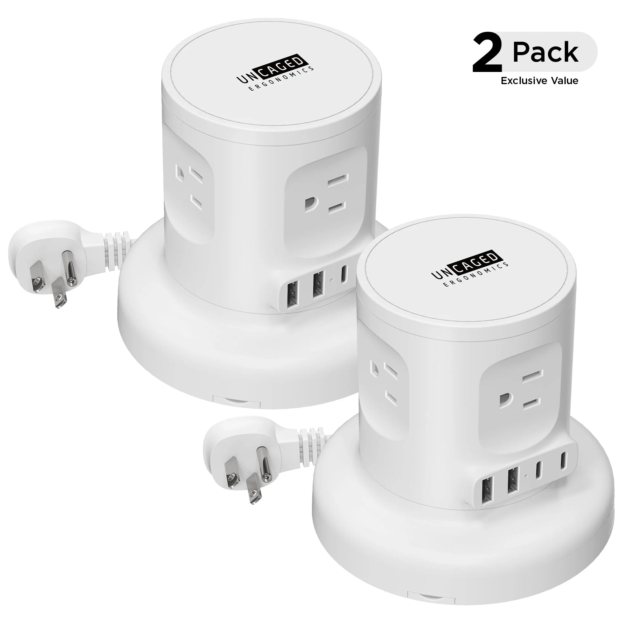 Retractable Power Strip | 2-Pack - Image 2