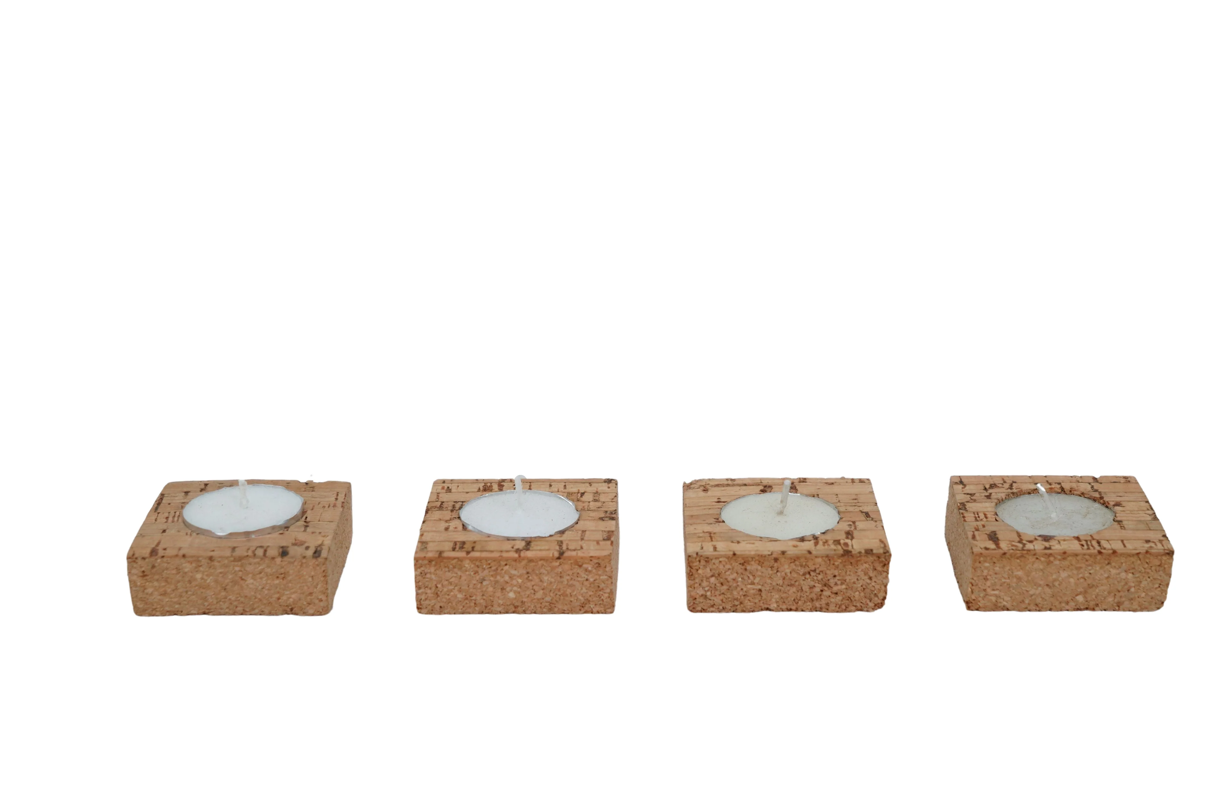 T Light Holder Square Set of 4