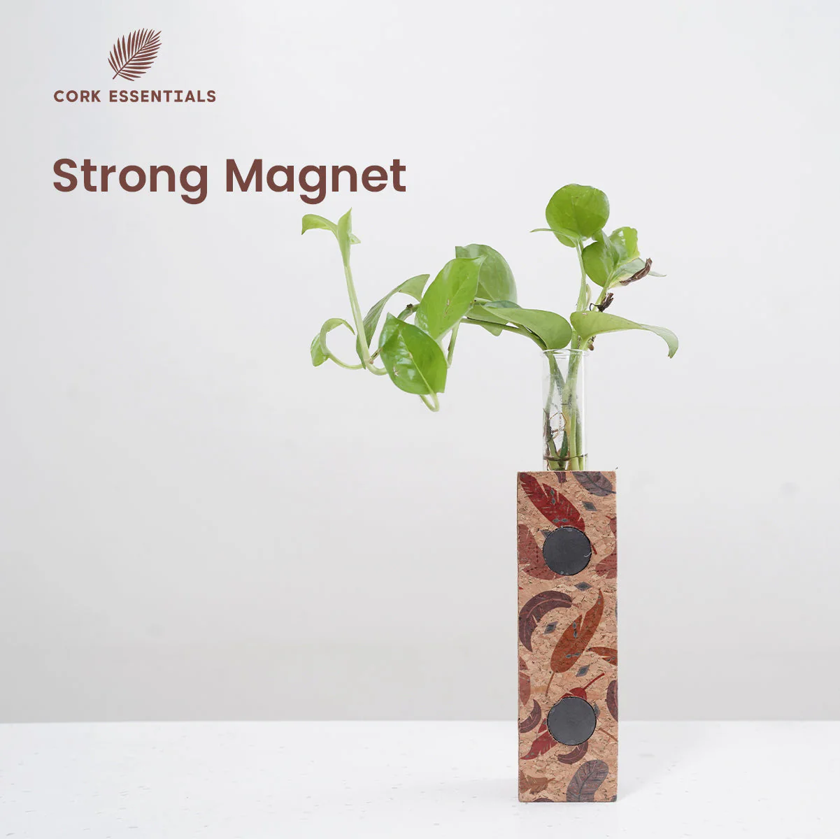 Tabletop Feather Planter With Test Tube - Image 3