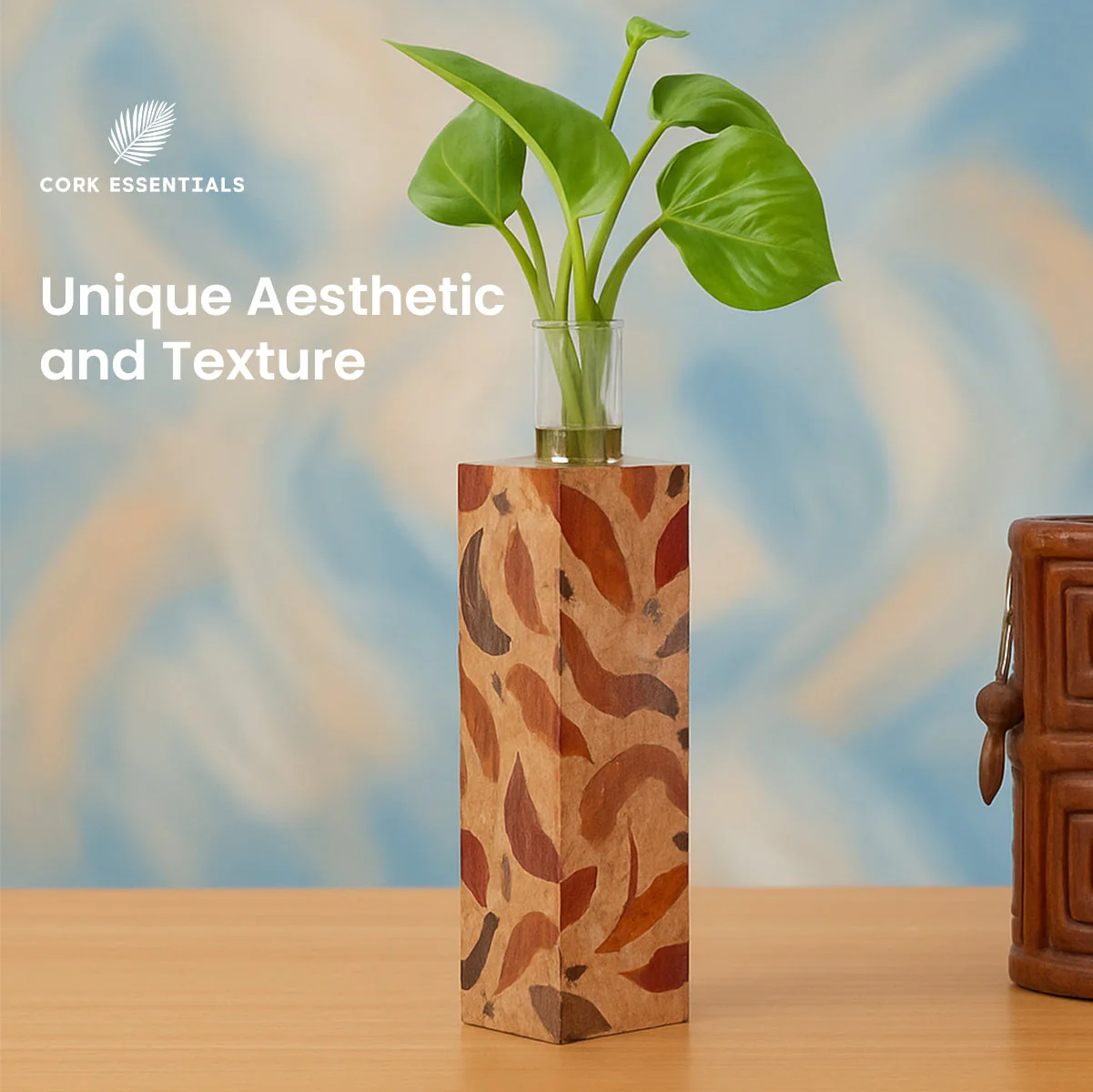 Tabletop Feather Planter With Test Tube - Image 5