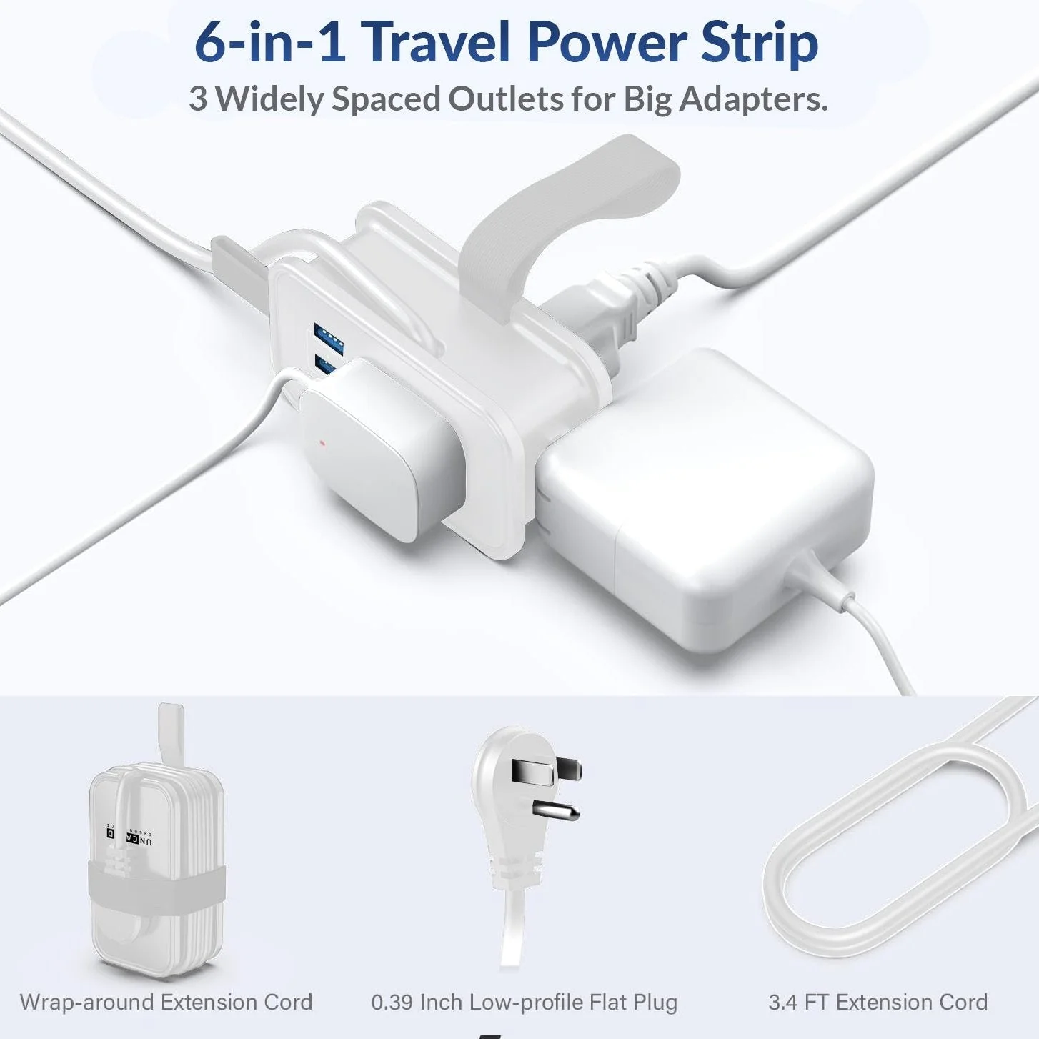Travel Power Strip | 2-Pack - Image 13