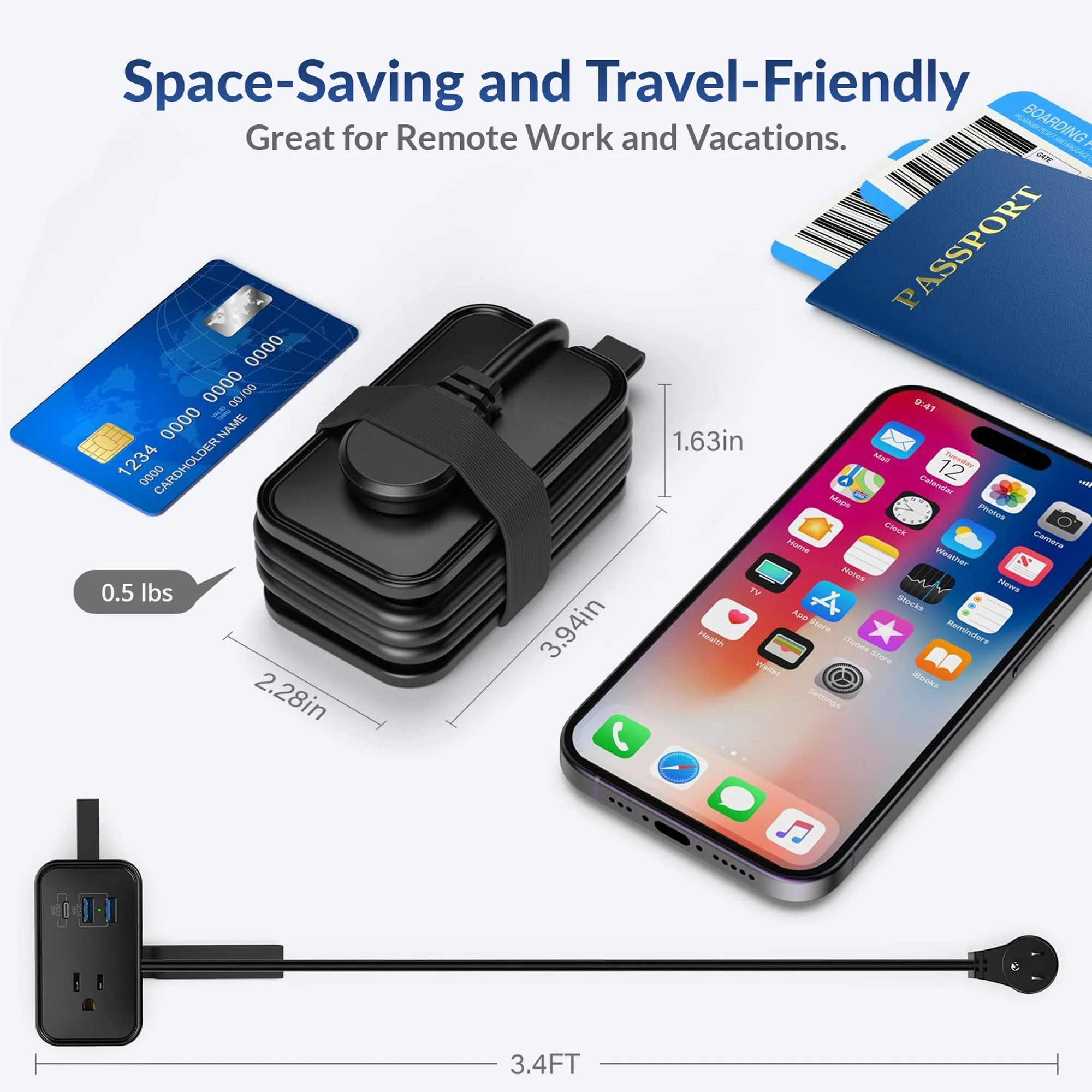 Travel Power Strip | 2-Pack - Image 6