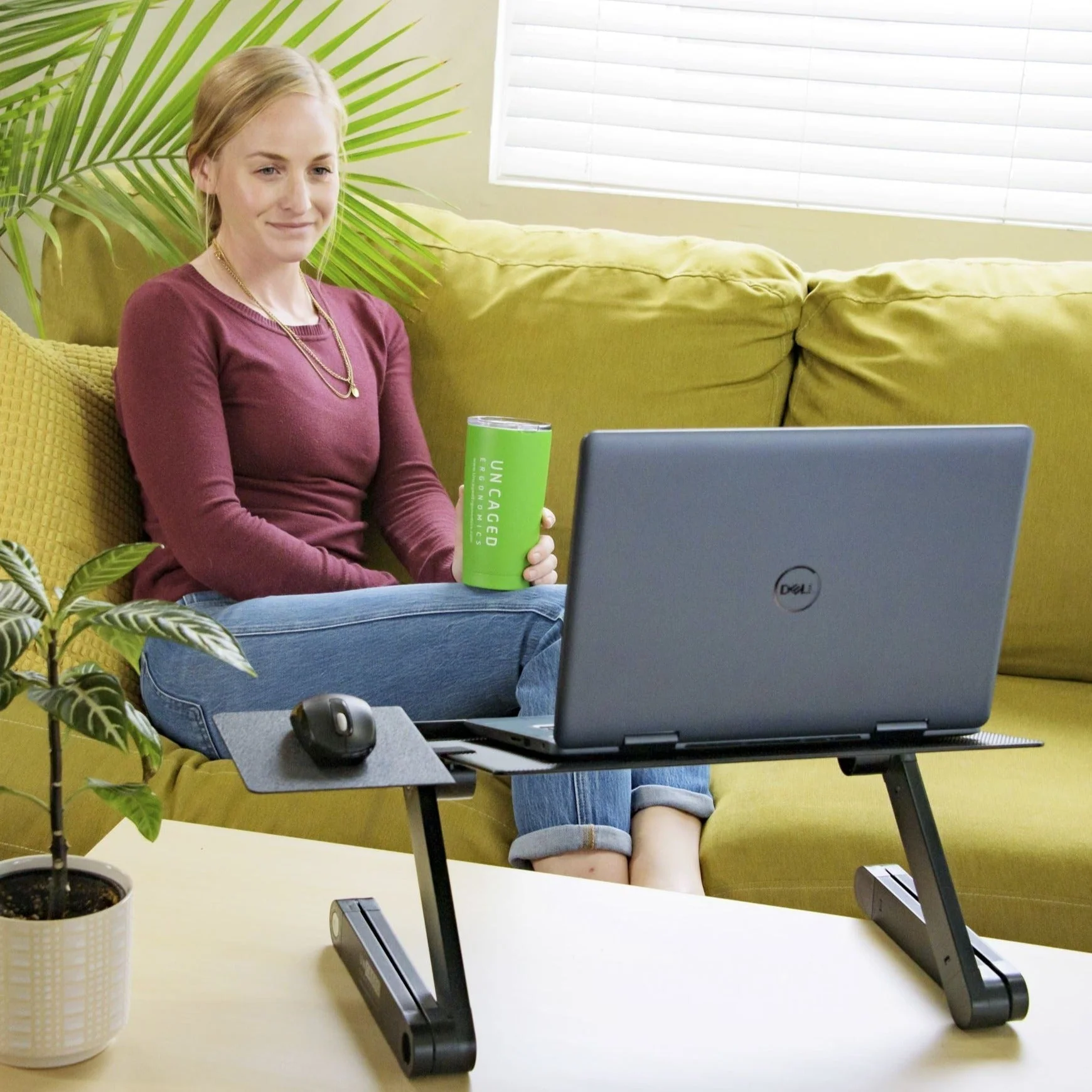 WorkEZ Best Laptop Stand and Lap Desk - Black - Image 2